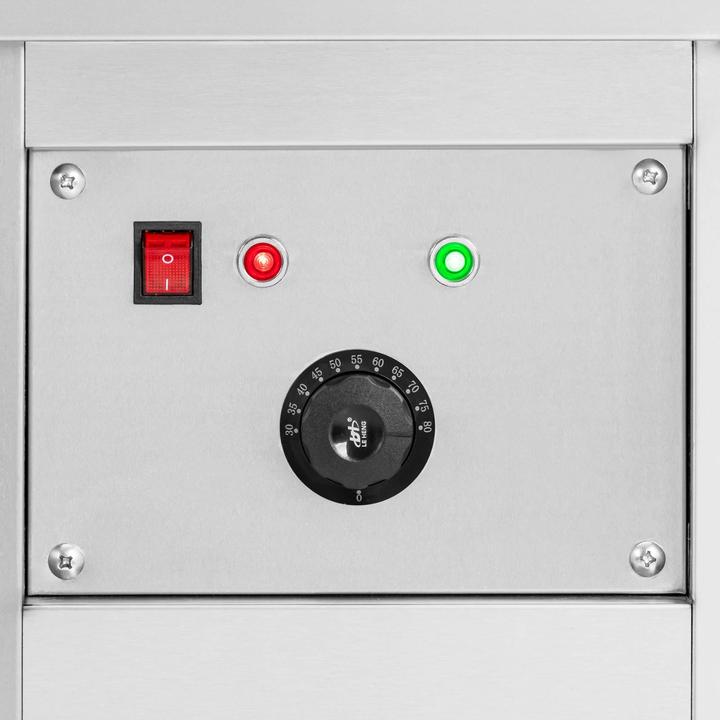 Actual product image Royal Catering Plate Warmer - 180 x 70 x 85 cm - 30 to 80 °C -