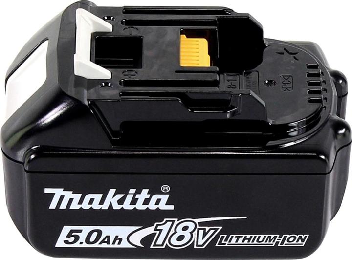 Productafbeelding Makita DHG 180 T1J Batterij heteluchtpistool 18 V 550 °C + 1x batterij 5.0 Ah + Makpac - zonder oplader