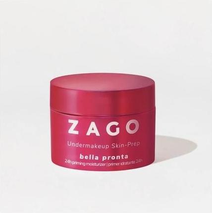 Zago Milano BELLA PRONTA Crema Idratante 24h 2in1 VEGAN 30ml (30 ml, Crema da giorno)