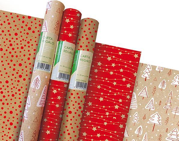 Produktbild Altri Carta Regalo Natale Rotolo 70cmx200cm
