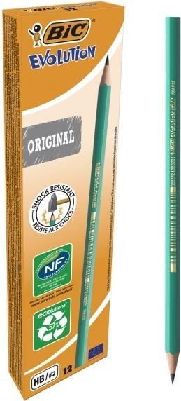 Actual product image Bic Ecolutions 650/655 pencil (2 mm, HB, 12 x)