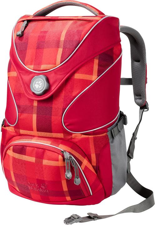 Produktbild Jack Wolfskin Ramson Top 20 Pack Schulrucksack (Farbe: 7941 indian red woven check)