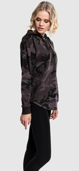 Immagine prodotto Urban Classics Felpa con cappuccio camo oversize da donna (S)