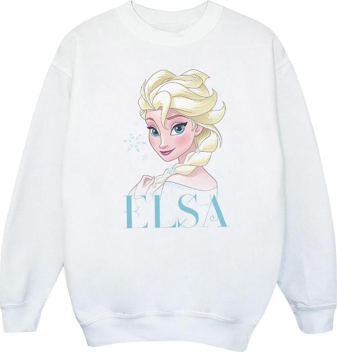 Disney Frozen Elsa Snowflake Portrait Sweatshirt Jungen
