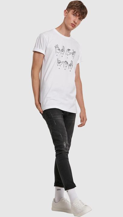 Actual product image Mister Tee FU Sign Language Tee (XS)
