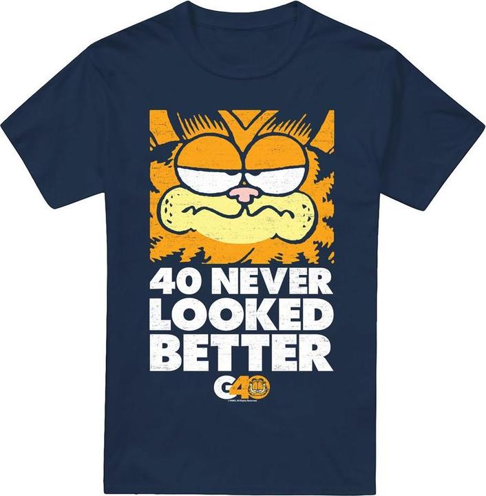 Garfield 40 Looks TShirt (L)