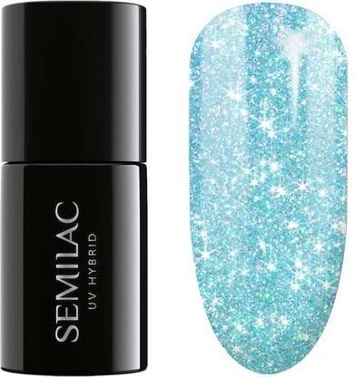 Immagine prodotto Semilac Smalto UV ibrido 240 Icy Waterfall 7ml Collezione Seaqueen (240 Cascata ghiacciata, Smalto per unghie effetto gel)