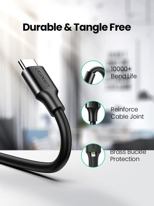 Produktbild Ugreen USB-C zu USB-A 2.0 Kabel (1 m, USB 2.0)