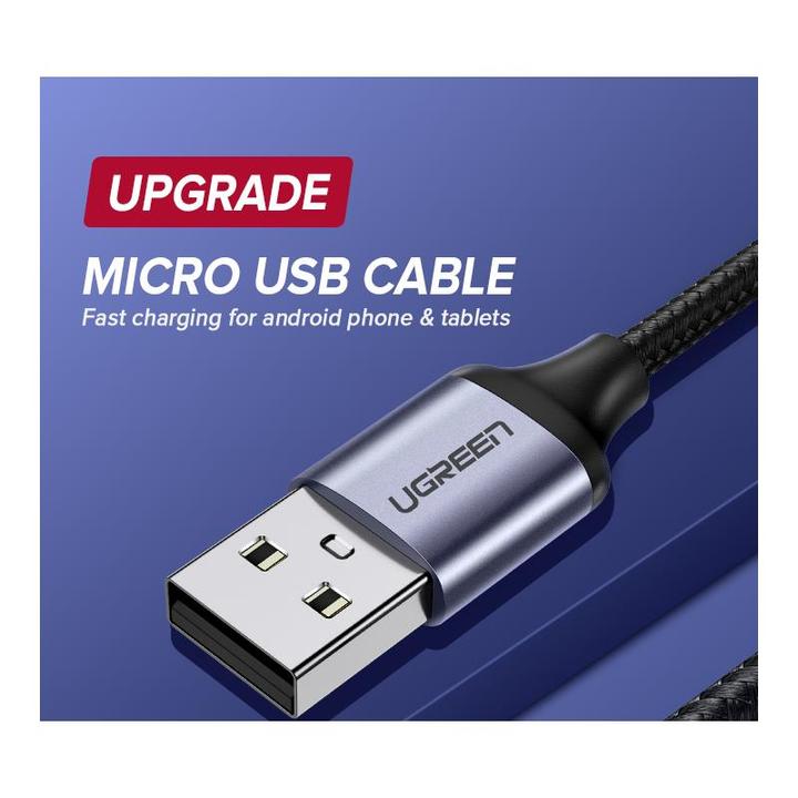 Actual product image Ugreen Micro USB to USB-A 2.0 Cable (1.50 m, USB 2.0)