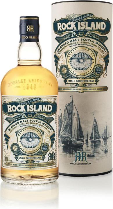 Image du produit Douglas Laing Rock Oyster Island (Whisky mélangé, Scotch Whisky, 1 x 70 cl)