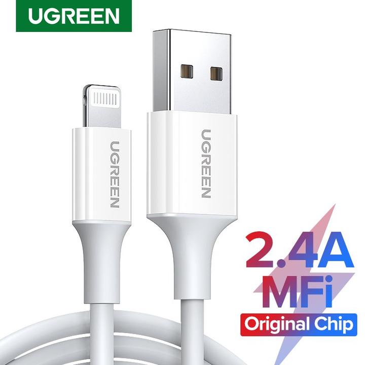 Actual product image Ugreen Lightning to USB-A 2.0 Cable (1 m, USB 2.0)