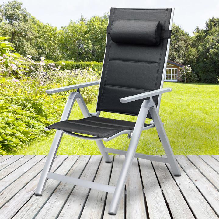 Actual product image Casaria Set of 2 Garden Chairs