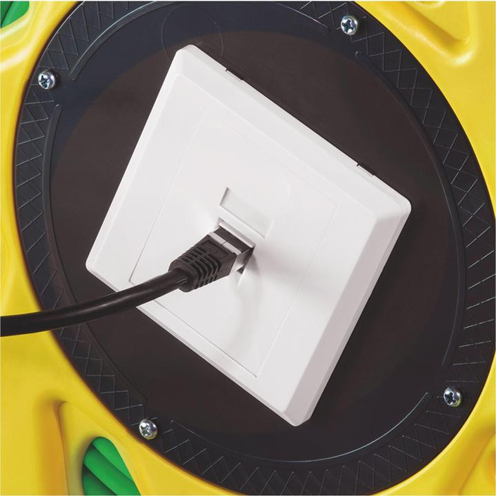 Actual product image LogiLink Mobile cable drum Cat.7 S/FTP, PUR, 60 m (S/FTP, CAT7, 60 m)