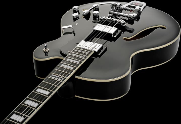 Actual product image Hagstrom Electric Guitar, Tremar HJ500, Black (Electric guitar)