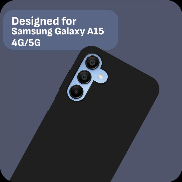 Actual product image Cazy Silicone Case Compatible with Samsung Galaxy A15 / A15 5G - Soft TPU Protection - (Samsung Galaxy A15, Samsung Galaxy A15 5G)