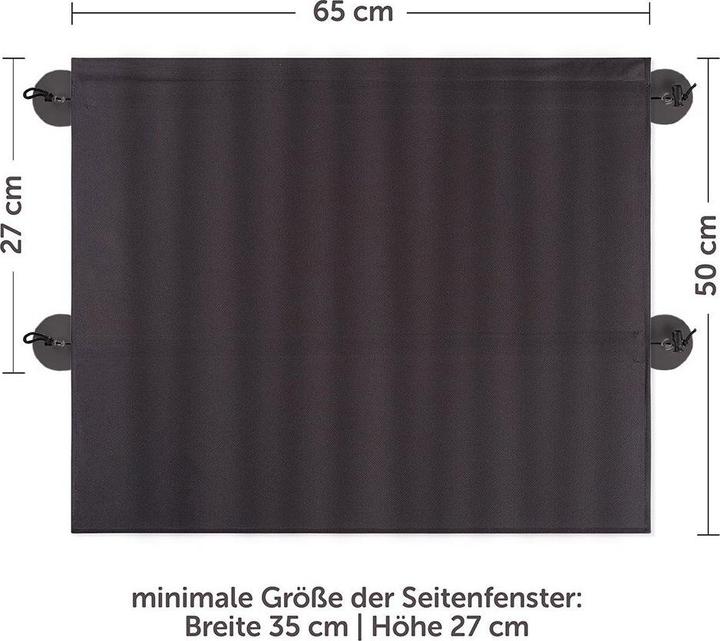 Produktbild Zamboo Sonnenschutz Auto Universal Sonnenschutz Slide & Shade mit