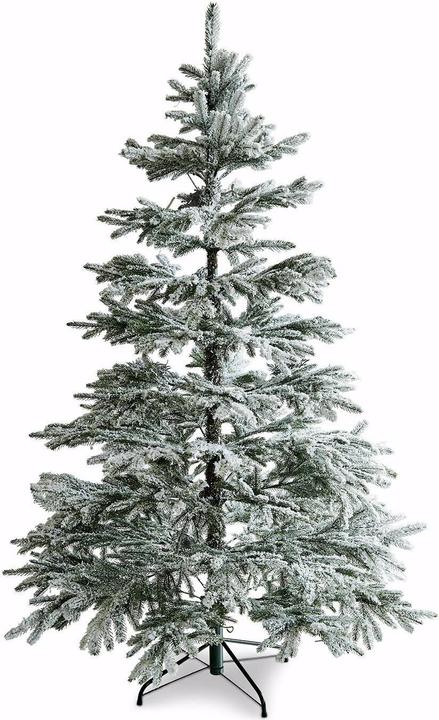 Loberon Weihnachtsbaum Lokossa grün/weiss (180 cm)