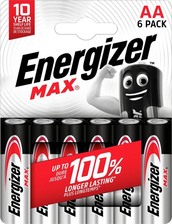 Actual product image Energizer Max (6 pcs., AA)