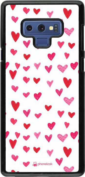 Produktbild PhoneLook Hülle Valentine 2022 Many pink hearts (Samsung Galaxy Note 9)