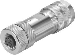 Actual product image Weidmüller SAI cablesSAI ACCESSORY CONNECTORS - BUSHES SAIBM-5/8S-M12 5P A-ZF