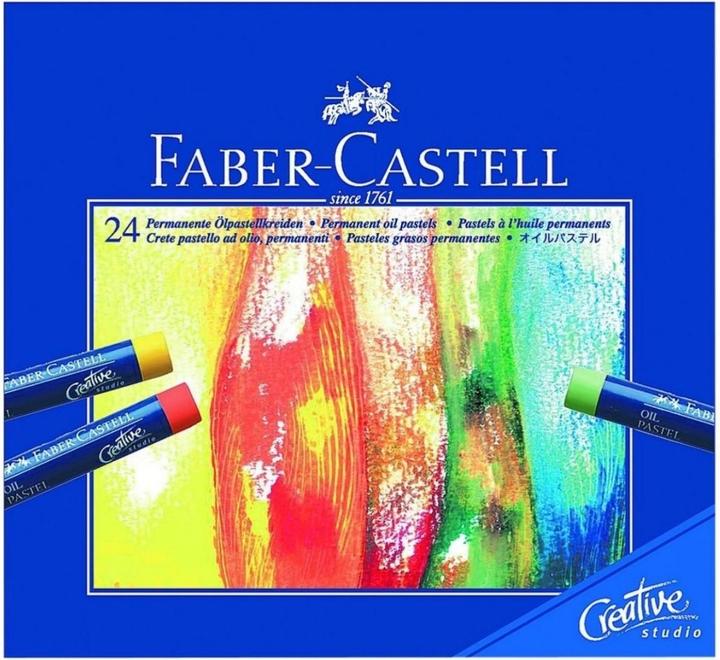 Actual product image Faber-Castell Oil pastels (Multicoloured, 24 x)