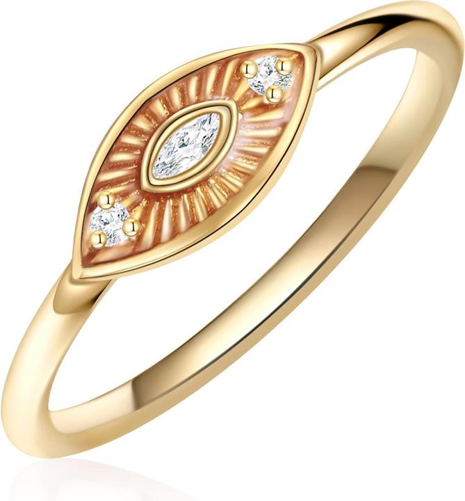 Immagine prodotto Glanzstücke München Donna Argento Sterling Cubic Zirconia Oro Giallo - 29025 (52, 925 Argento)