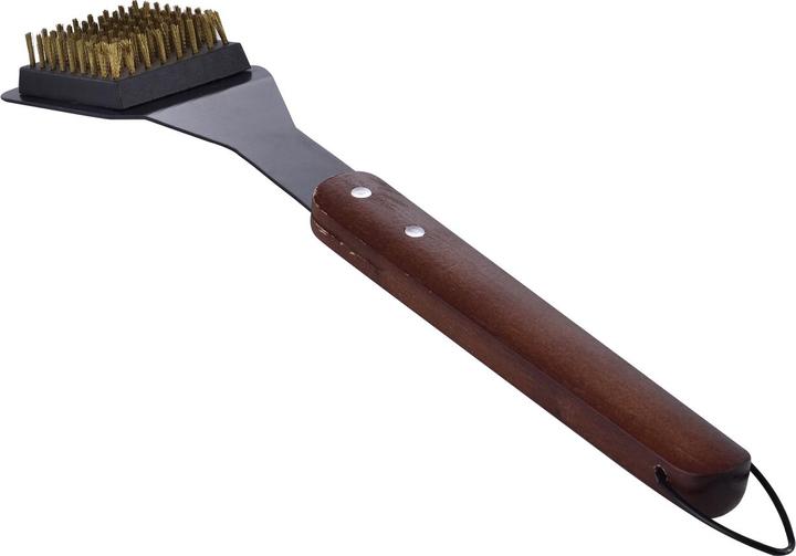 Actual product image Laguiole BBQ SET RUBBER WOOD BLACK PARTS 5 Stück