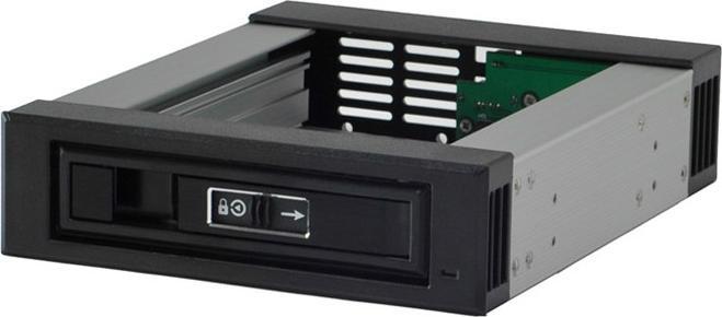 Productafbeelding JJ Computer JOUJYE JJ-137M-SS SATA/SAS 13,3cm 5,25inch zwart voor 8,9cm 3,5inch HDD 7pin SATA Connector (3.5")