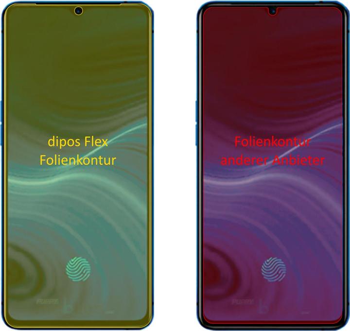 Image du produit Dipos Film de Protection d’écran Full-Cover 3D (2 pièce(s), Oppo Reno Ace)