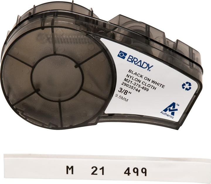 Actual product image Brady B-499 nylon cloth (0.95 cm)