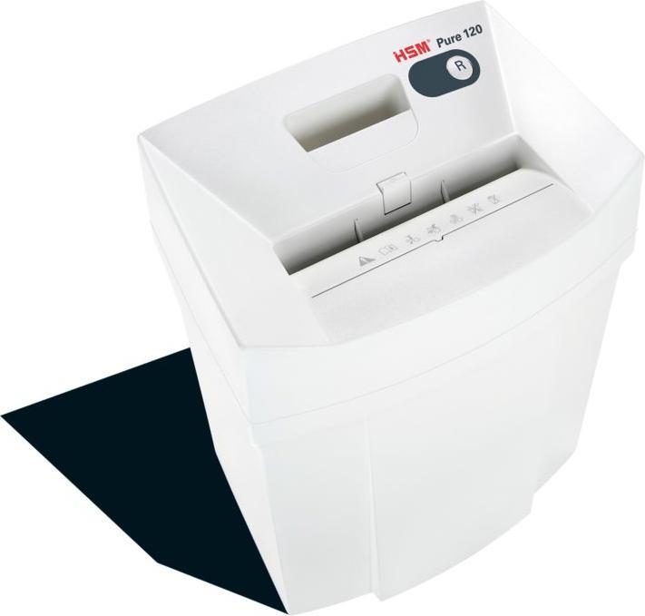 Actual product image HSM Shredder Pure 2310111 white 120/3,9mm (Strip cut)