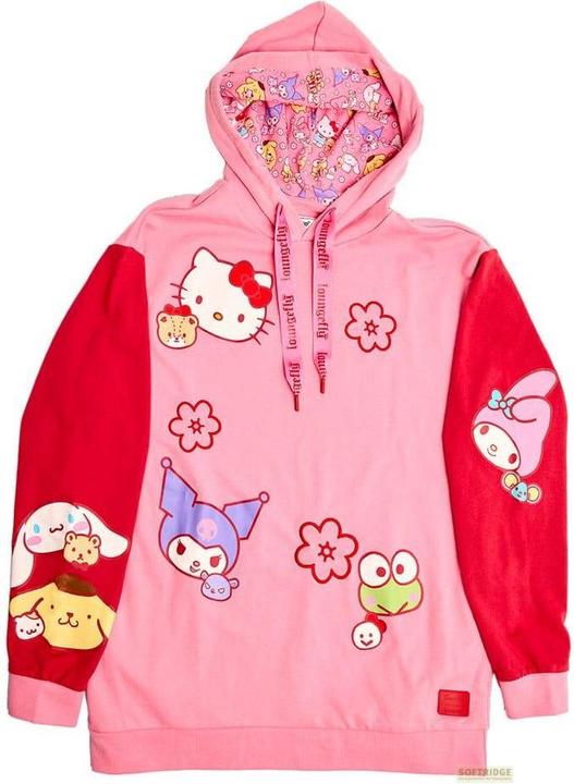 Loungefly Sanrio by Kapuzenpullover Unisex Sanrio & Friends Grösse S (S)