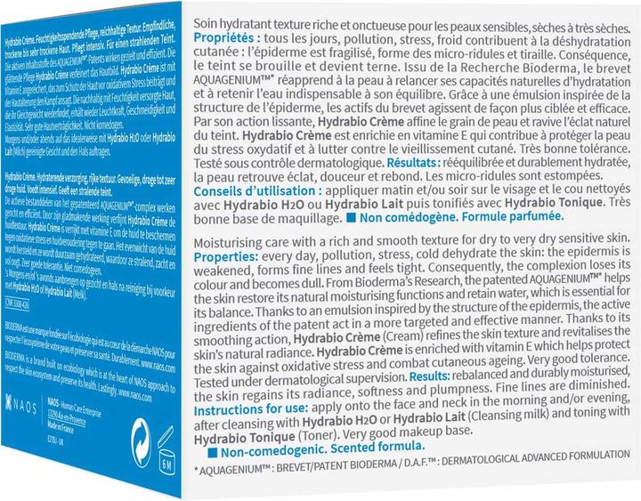 Produktbild Bioderma Hydrabio (50 ml, 24h Creme)