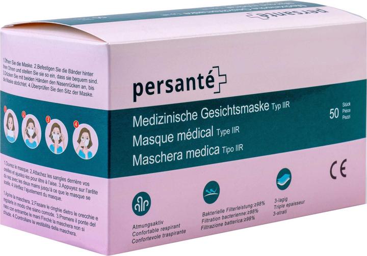 Produktbild Persanté Hygienemaske (Typ IIR, 50 x)