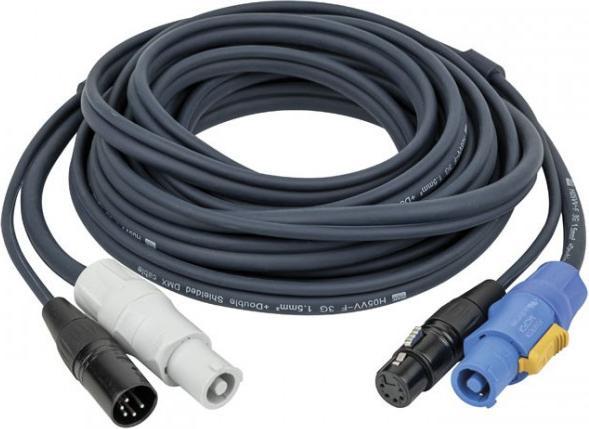 Image du produit DAP-Audio Cavo Hybrid FP18 - PowerCON & 5-pin XLR - 150 cm (1.50 m)