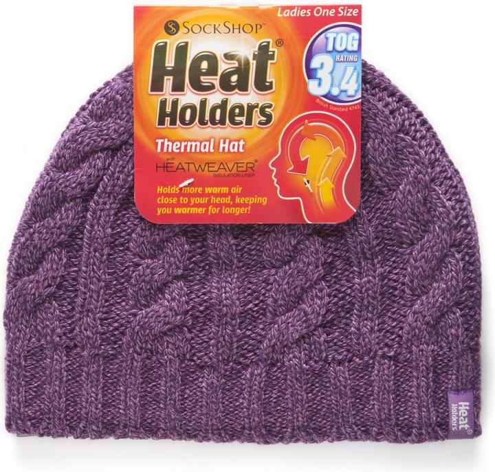 Heat Holders Damen Mtze Original lila