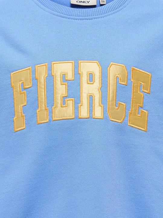 Actual product image Only Regular fit Round neck Low shoulder Sweatshirt Sweatshirt (134)