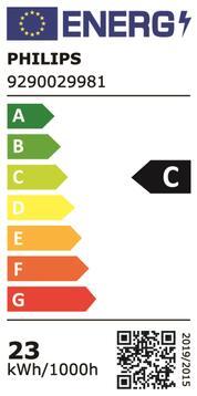 Energy Label Philips LEDTube (G13, 23 W, 3700 lm, 1 x, C)