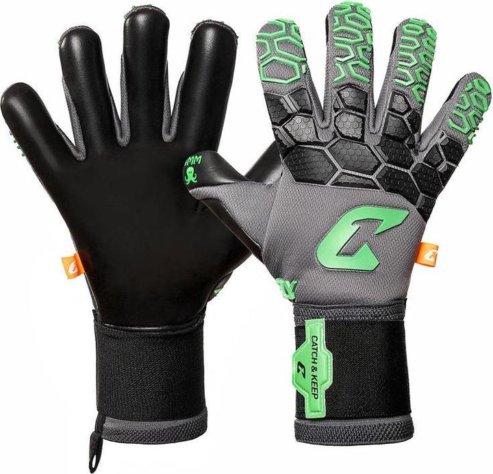 Produktbild Catch & Keep Fussballhandschuhe Fly Mint Soul Gr. 12 Mintgrün Torwart Keeper Goalie Handschuhe (12)