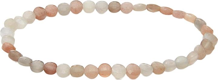 Leyda Armband Mondstein Disc (18 cm, Stein)