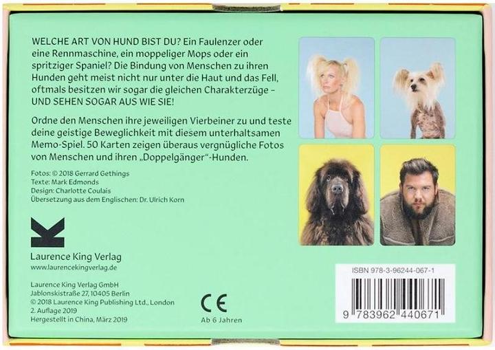 Produktbild Memory Memory Siehst du aus wie dein Hund? (Deutsch)