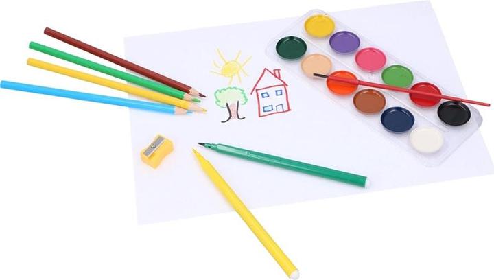 Actual product image Topwrite Rinkinys crayons, markers and paints 43 vnt. (Multicoloured, 43 x)