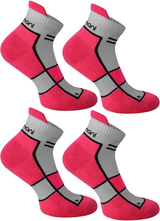 Produktbild Normani 4 Paar Running Sneaker mit Fersenlasche (4er Pack, 39 - 42)
