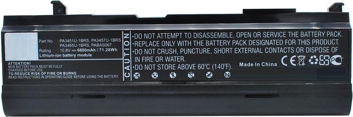 Produktbild CoreParts Laptop Battery for Toshiba (1 Zellen, 6600 mAh)