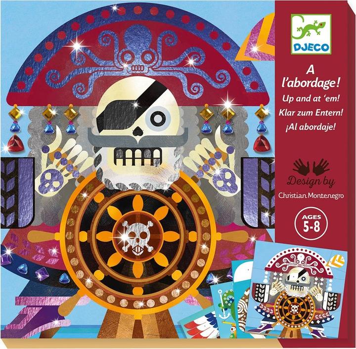 Image du produit Djeco Images de paillettes pirate