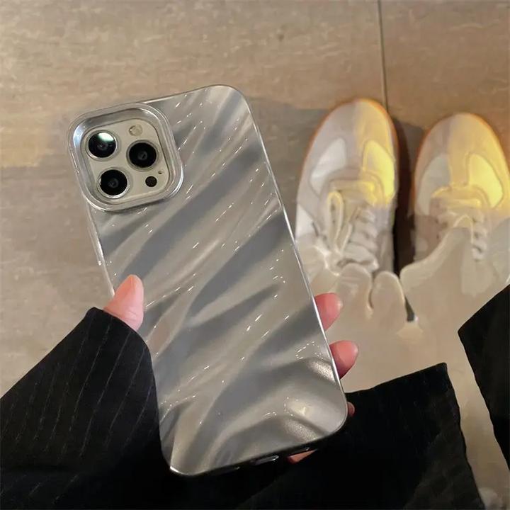 Produktbild PhoneLook Hülle Silikon mit 3D Wellenform matt (Apple iPhone 15 Pro Max)
