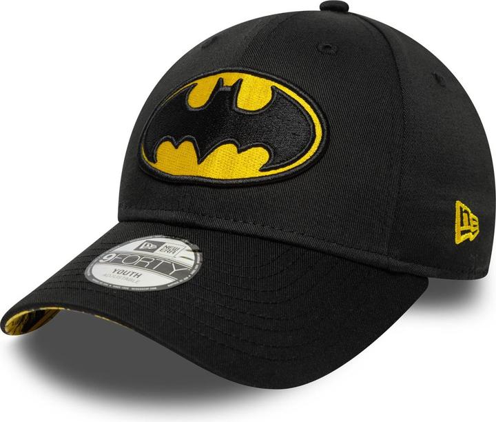 Actual product image New Era 9Forty Strapback Kinder Cap - BATMAN Visor - Child (52, 54, 56)