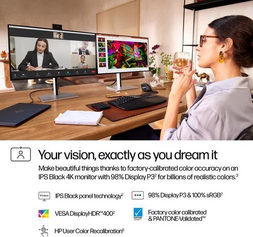 Produktbild HP 727pm Docking Display (3840 x 2160 Pixel, 27")