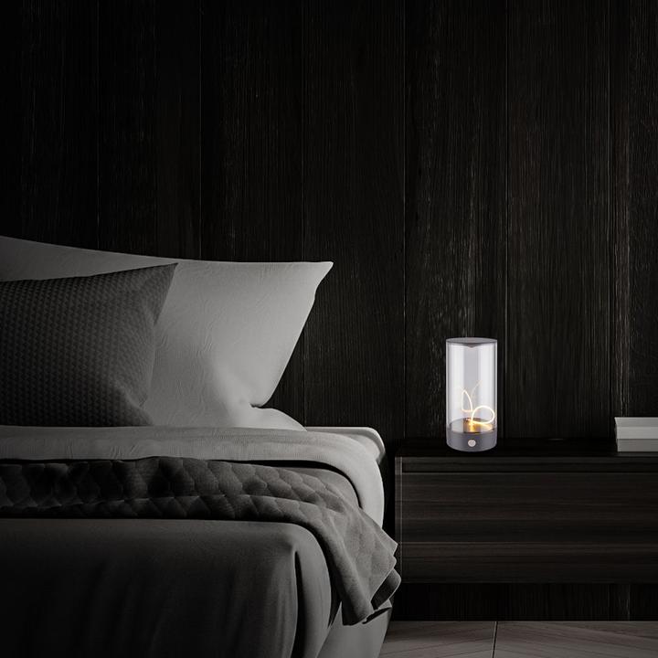 Actual product image Briloner WIGGLE Akku Tischleuchte mit Lichtfaden - Anthrazit