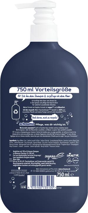 Produktbild Schauma For Men (750 ml, Flüssiges Shampoo)